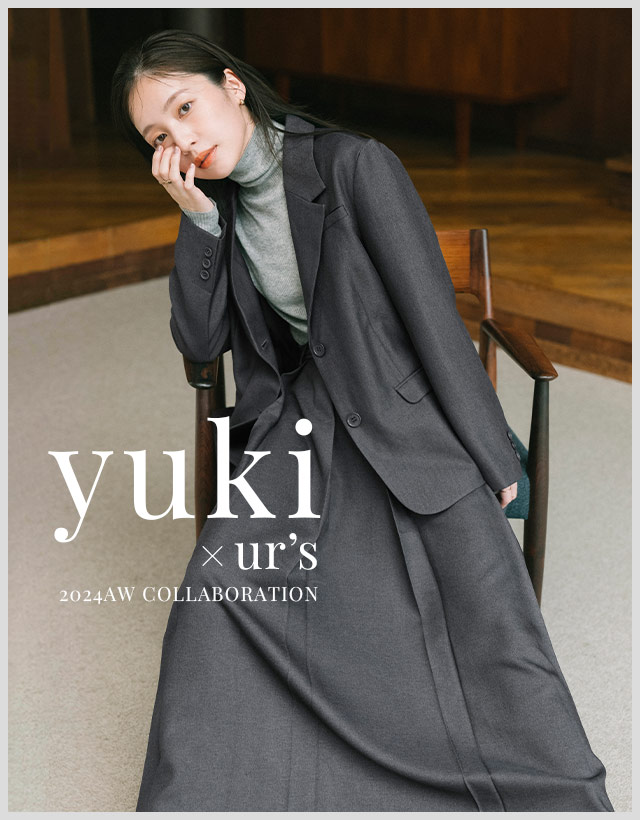 yuki × ur's 24AW COLLABORATION